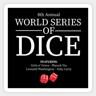 World Series of Dice Sticker